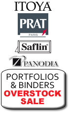 Portfolios & Binders Overstock Sale